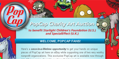 PopCap Auction