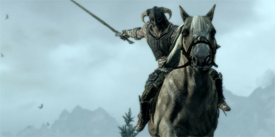 Mounted Skyrim